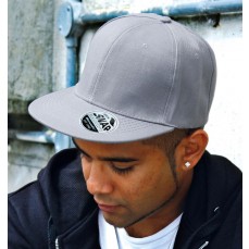 Bronx Original Flat Peak Snapback Cap Result Headwear RC083X - Snapbacki