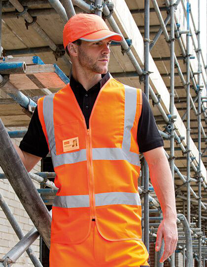 Zip I.D. Safety Tabard Result Safe-Guard R202X - Kamizelki