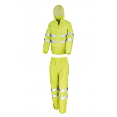 High Vis Waterproof Suit Result Safe-Guard R216X - Kurtki