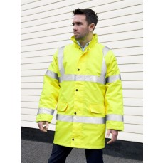 High Vis Motorway Coat Result Safe-Guard R218X - Kurtki