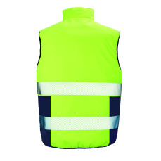 Reversible Soft Padded Safety Gilet Result Safe-Guard R332X - Kamizelki