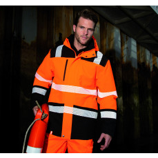 Printable Waterproof Softshell Safety Coat Result Safe-Guard R475X - Kurtki