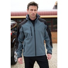 Hooded Soft Shell Jacket Result WORK-GUARD R118X - Kurtki (Soft-Shell)