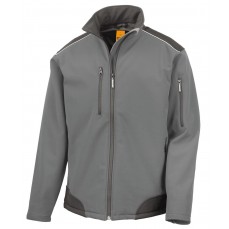 Ripstop Soft Shell Workwear Jacket With Cordura Panels Result WORK-GUARD R124X - Kurtki (Soft-Shell)