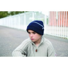 Junior Thinsulate™ Woolly Ski Hat With Reflective Band Result Winter Essentials RC033J - Czapki