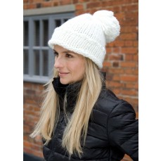 Czapka Spider Pom Pom Hat Result Winter Essentials R355X - Czapki zimowe