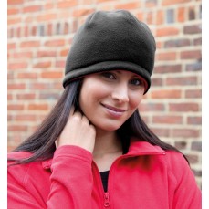 Reversible Fleece Skull Hat Result Winter Essentials R374X - Czapki zimowe