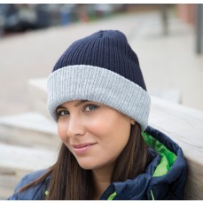 Double Layer Knitted Hat Result Winter Essentials RC378X - Czapki zimowe