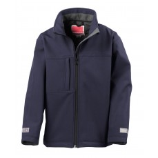 Junior Classic Soft Shell Jacket Result R121J - Kurtki