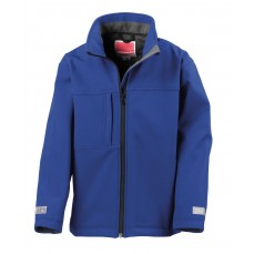 Junior Classic Soft Shell Jacket Result R121J - Kurtki