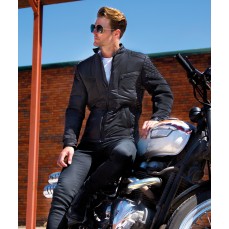 Biker-Style Jacket Result R402X - Wodoodporne