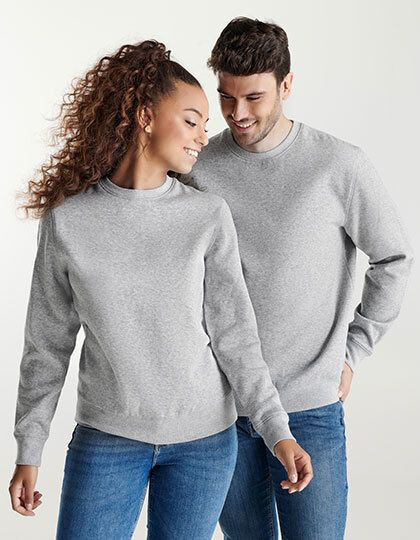 Batian Organic Sweatshirt Roly Eco SU1071 - Wkładane przez głowę