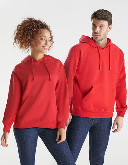 Vinson Organic Hooded Sweatshirt Roly Eco SU1074 - Wkładane przez głowę