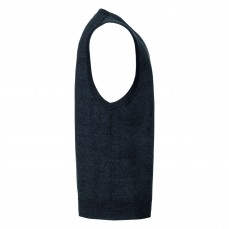 Men´s V-Neck Sleeveless Knitted Cardigan Russell Collection R-719M - Marynarki i kamizelki