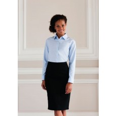 Ladies´ Long Sleeve Classic Oxford Shirt Russell Collection R-932F-0 - Z długim rękawem