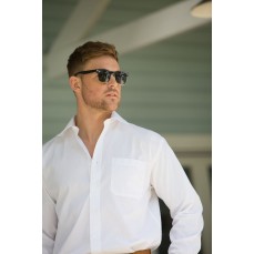 Men´s Long Sleeve Classic Polycotton Poplin Shirt Russell Collection R-934M-0 - Koszule biznesowe