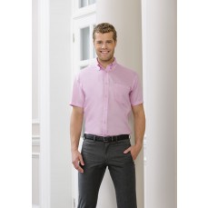 Men´s Short Sleeve Classic Ultimate Non-Iron Shirt Russell Collection R-957M-0 - Z krótkim rękawem