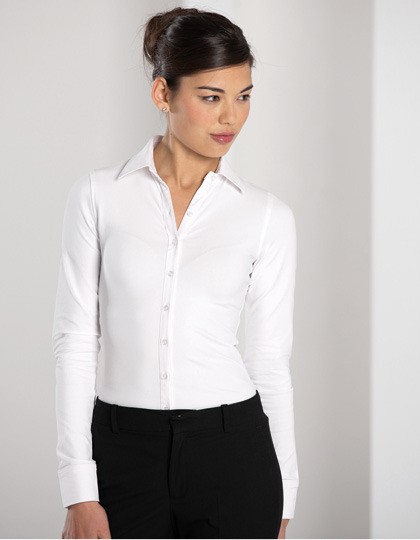 Long Sleeve Shirt Stretch Top Russell Collection R-993F-0 - Z długim rękawem