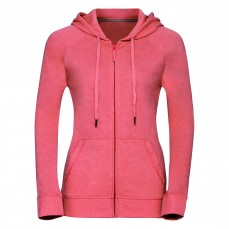 Ladies HD Zipped Hood Sweat Russell R-284F - Na zamek / guziki