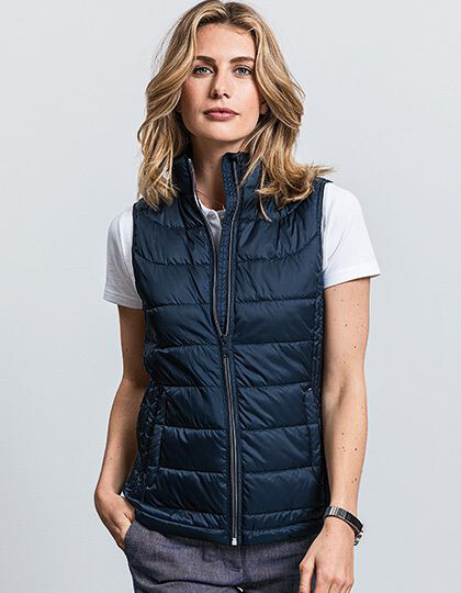 Ladies´ Nano Bodywarmer Russell R-441F-0 - Pikowane