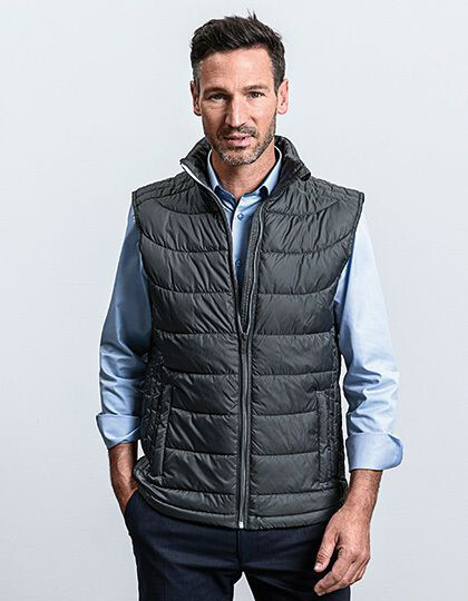 Men´s Nano Bodywarmer Russell R-441M-0 - Pikowane