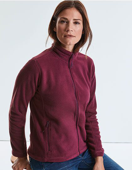 Ladies´ Full Zip Outdoor Fleece Russell R-870F-0 - Na zamek