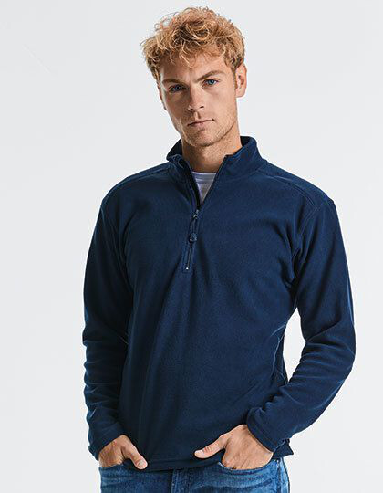 Men´s Quarter Zip Microfleece Russell R-881M-0 - Pół zamka