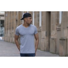 Men´s Feel Good Stretch V-Neck T SF SF122 - Dekolt w kształcie V