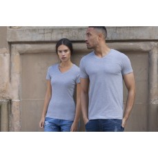 Men´s Feel Good Stretch V-Neck T SF SF122 - Dekolt w kształcie V