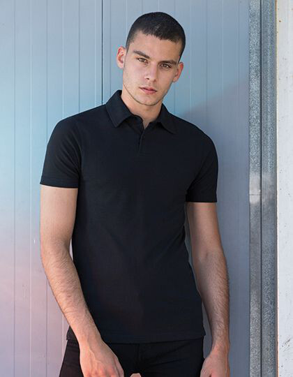 Men´s Short Sleeved Stretch Polo SF SF042 - Z krótkim rękawem