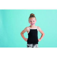 Kids` Feel Good Stretch Contrast Strappy Vest SF SM127 - Bez rękawów