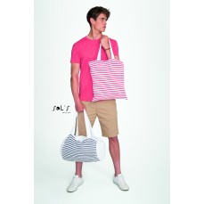 Striped Jersey Duffel Bag Sunset SOL´S Bags 02122 - Torby bawełniane