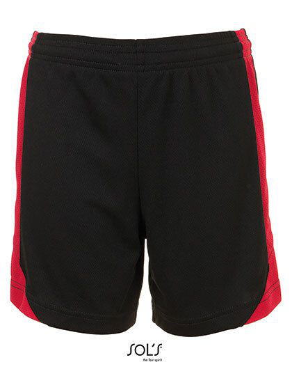 Kids´ Olimpico Contrast Short SOL´S Teamsport 01720 - Spodnie treningowe