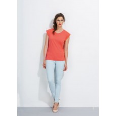 Women´s Round Neck T-Shirt Melba SOL´S 01406 - Okrągły dekolt