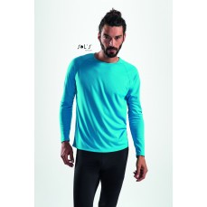 Men´s Long Sleeve Sports T-Shirt Sporty SOL´S 02071 - Męskie koszulki sportowe