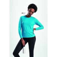 Women´s Long Sleeve Sports T-Shirt Sporty SOL´S 02072 - Z długim rękawem