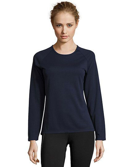 Women´s Long Sleeve Sports T-Shirt Sporty SOL´S 02072 - Odzież sportowa