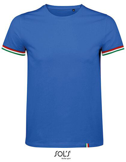 Men´s Short Sleeve T-Shirt Rainbow SOL´S 03108 - Okrągły dekolt