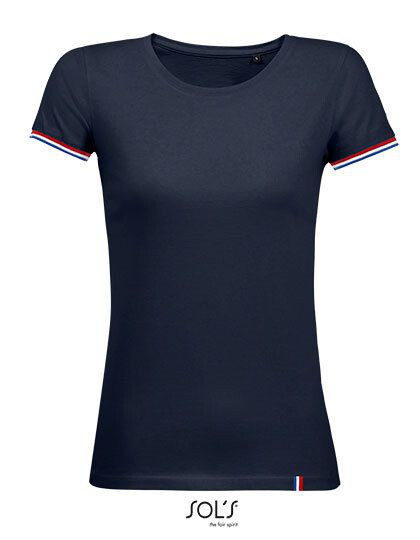 Women´s Short Sleeve T-Shirt Rainbow SOL´S 03109 - Okrągły dekolt