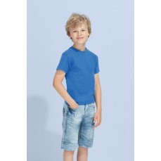 Kids´ Round Collar T-Shirt Regent Fit SOL´S 01183 - Krótki rękaw