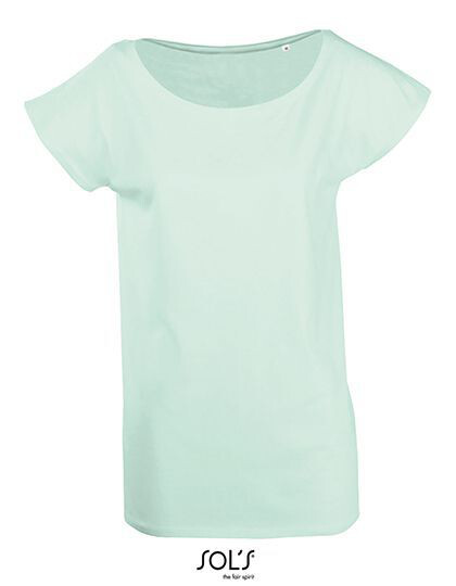 Women´s T-Shirt Marylin SOL´S 11398 - Szeroki dekolt