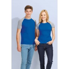 Women´s Raglan Colour-T Milky SOL´S 11195 - Okrągły dekolt