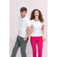Męski Short Sleeve T-Shirt  Milano SOL´S 11934 - Z krótkim rękawem