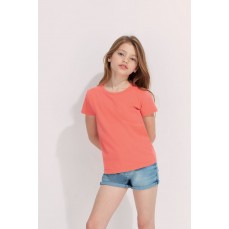 Kids´ T-Shirt Girlie Cherry SOL´S 11981 - Krótki rękaw