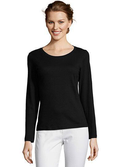 Women´s Long Sleeves-T Majestic SOL´S 11425 - Z długim rękawem