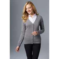 Women´s Golden V-Neck Knitted Cardigan SOL´S 90012 - Cardigany