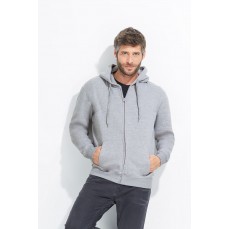 Men´s Hooded Zipped Jacket Seven SOL´S 47800 - Tylko męskie