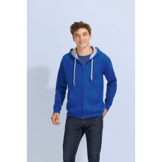 Men´s Contrasted Zipped Hooded Jacket Soul SOL´S 46900 - Tylko męskie