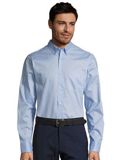 Men´s Long Sleeve Shirt Business SOL´S 00551 - Z długim rękawem