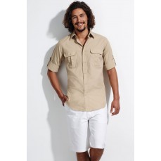 Mens Long Sleeve Shirt Bolivia SOL´S 16005 - Z długim rękawem